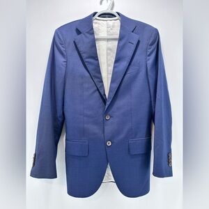 Suitsupply Blazer Sport Coat 2 Button Guabello Wool Mohair Men's Size 34